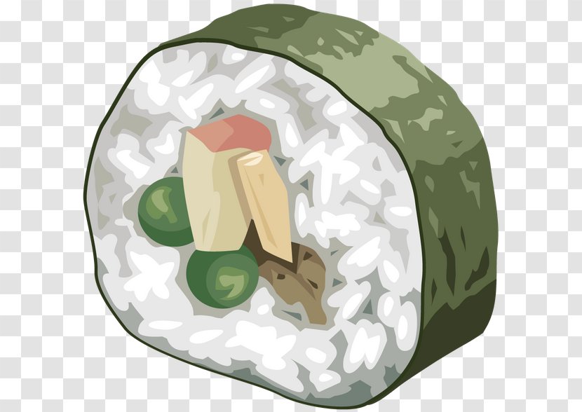 Sushi Onigiri Japanese Cuisine Korean Fast Food Transparent PNG