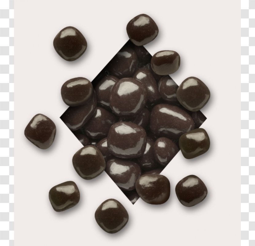 Praline Chocolate Truffle Chocolate-covered Coffee Bean Bar Gummi Candy - Dark Transparent PNG