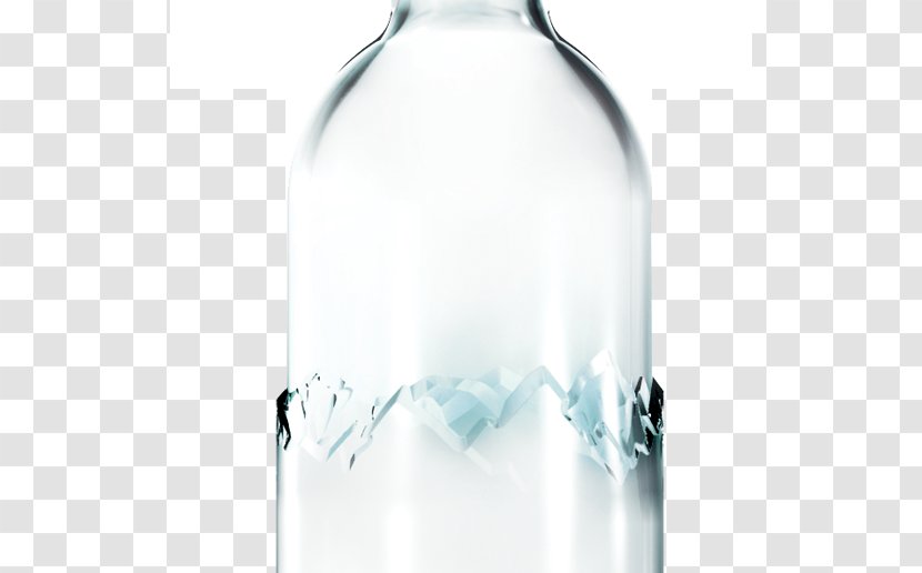 Glass Bottle Water Bottles Plastic - White Mold Transparent PNG