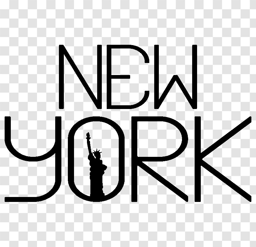 Statue Of Liberty Sticker Text Brooklyn Bridge - United States Transparent PNG