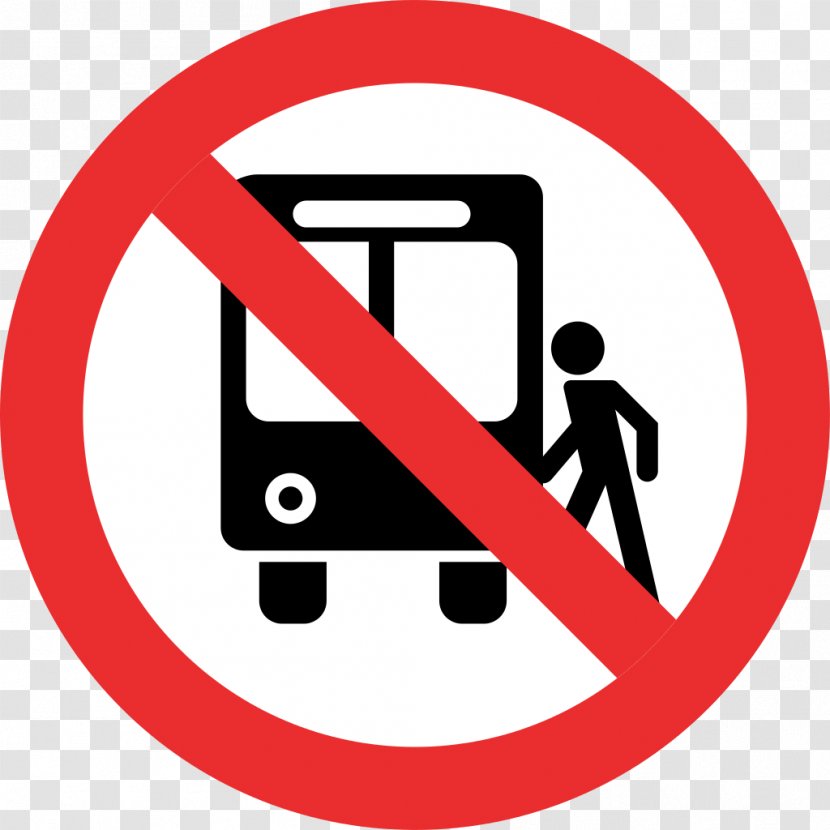 Traffic Sign Bus Yield - Logo - Stop Transparent PNG