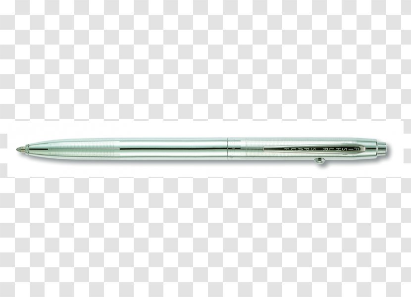 Ballpoint Pen - Chromium Plated Transparent PNG