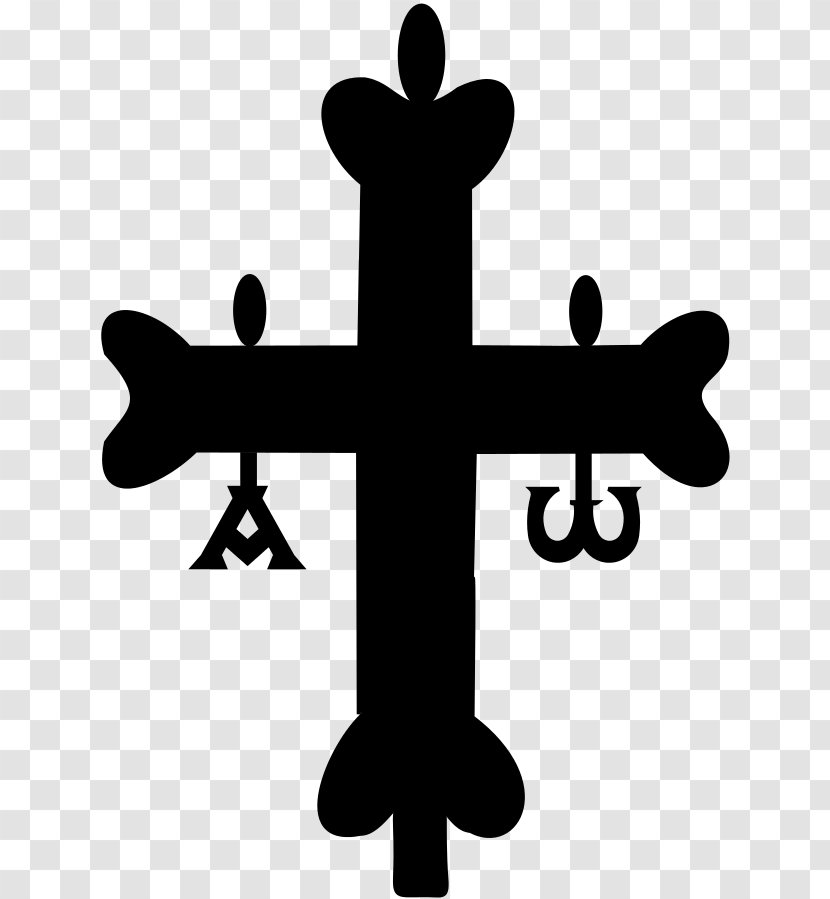 Kingdom Of Asturias Victory Cross Oviedo Battle Covadonga Reconquista - Silhouette - Pelagius Transparent PNG