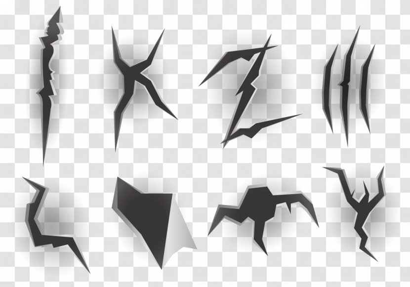 Paper Download - Symmetry - Knife Crack Transparent PNG