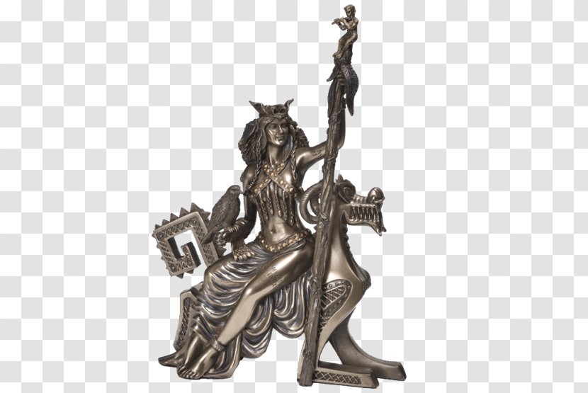 Statue Odin Loki Frigg Norse Mythology - Bronze Transparent PNG