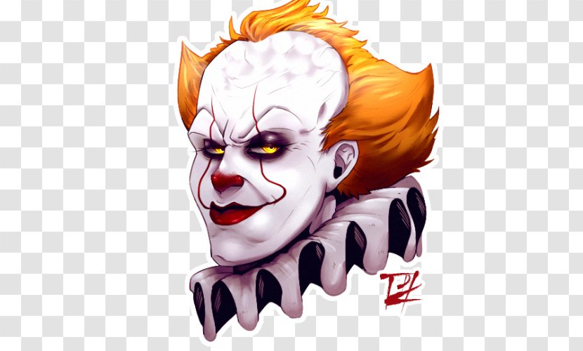 DeviantArt Fan Art It - Face - Pennywise Drawing Transparent PNG