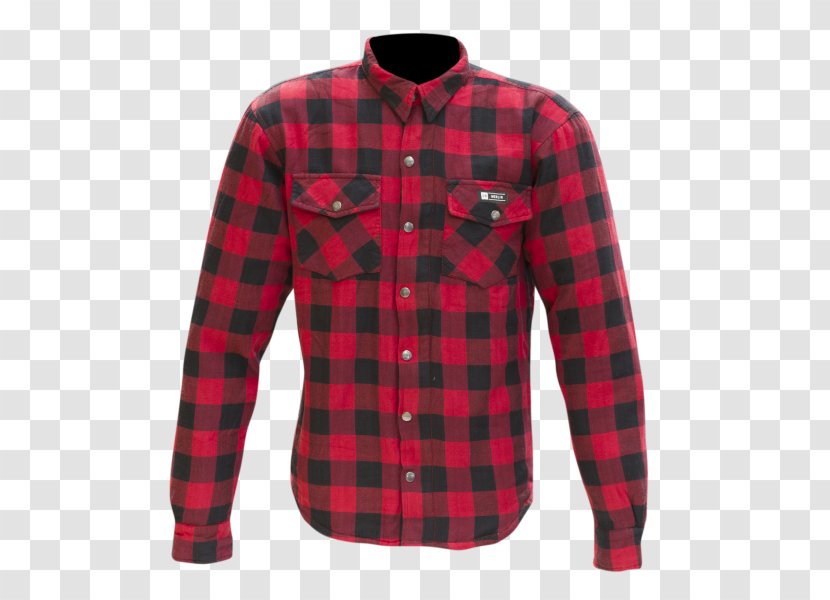 T-shirt Check Kevlar Flannel - Lumberjack Shirt Transparent PNG