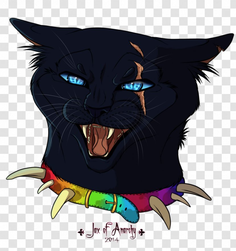 Black Cat Whiskers Warriors: A Vision Of Shadows #1: The Apprentice's Quest - Darkest Hour Transparent PNG