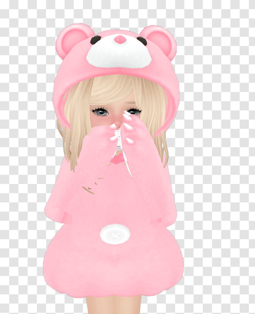 Pink M Nose Doll RTV - Smile Transparent PNG