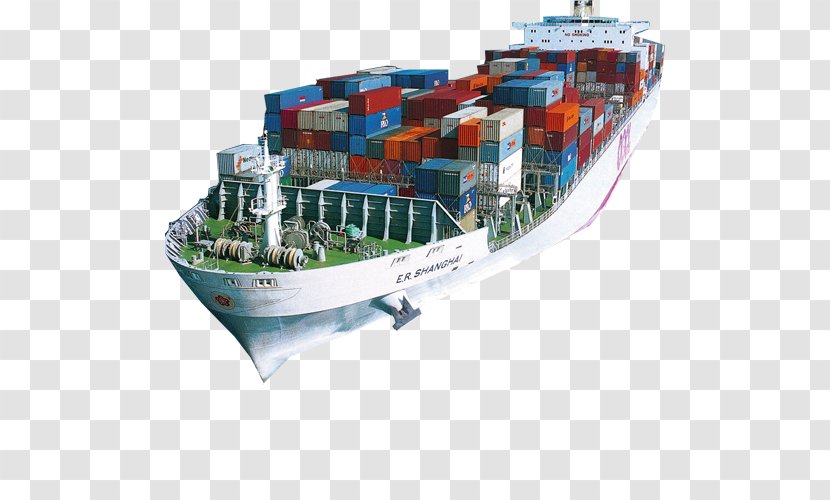 Cargo Ship Transport Intermodal Container - Water Resources Transparent PNG