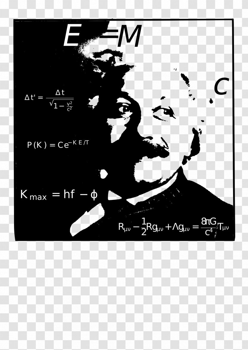Nobel Prize In Physics Special Relativity Theory Of Clip Art - Silhouette - Einstein Transparent PNG