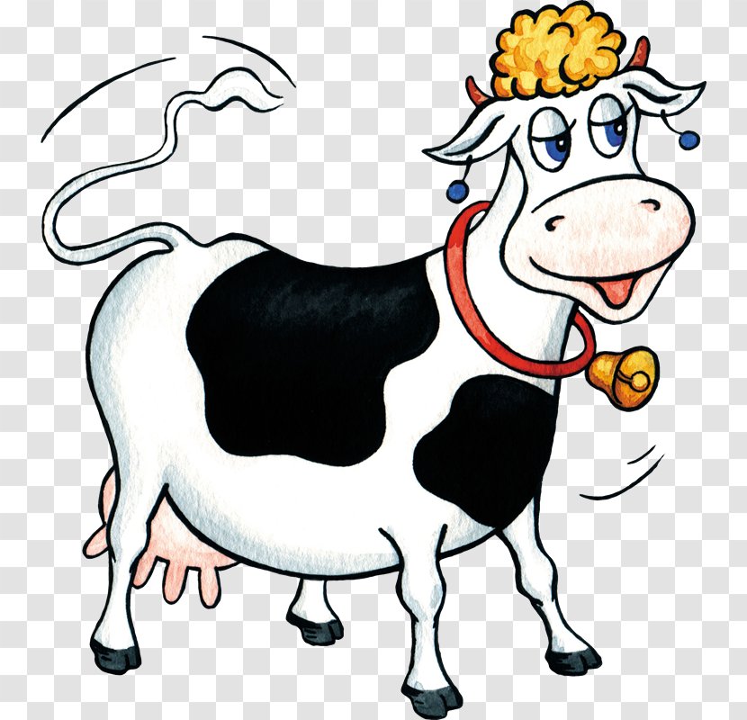 Taurine Cattle Drawing Livestock Bulls And Cows Child Art - Pack Animal - A Cow Transparent PNG