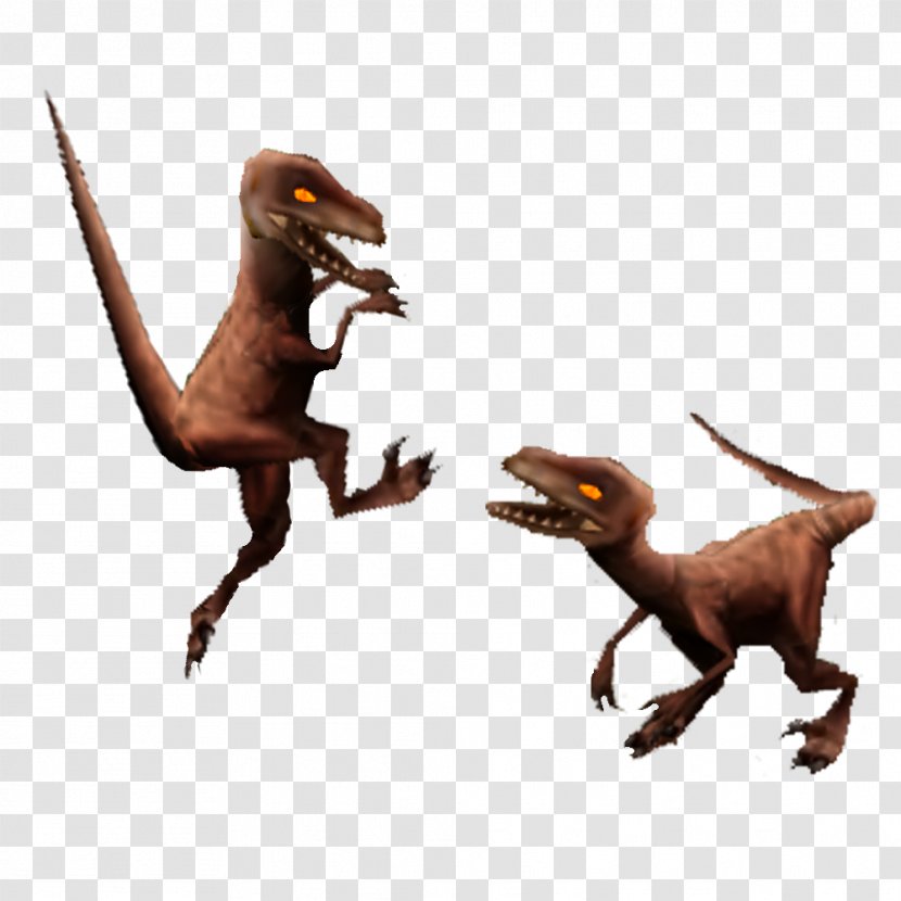 Jurassic Park Builder III: Velociraptor Deinonychus Compsognathus Transparent PNG