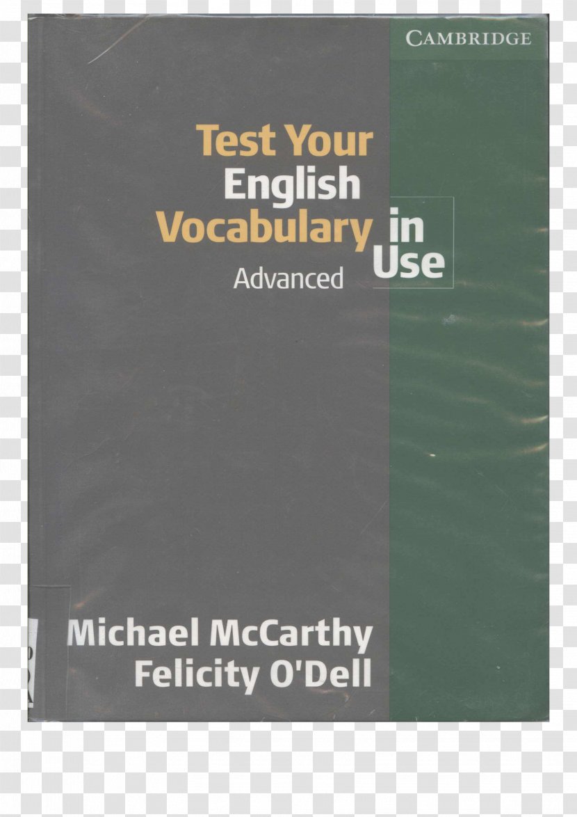 English Vocabulary In Use: Advanced Test Your Use. Elementary Grammar Use Eng Voc Font Transparent PNG