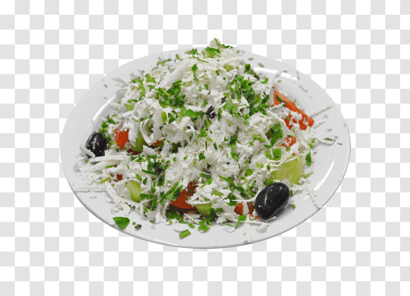 Greek Salad Vegetarian Cuisine 09759 Recipe - Rice - Salata Transparent PNG