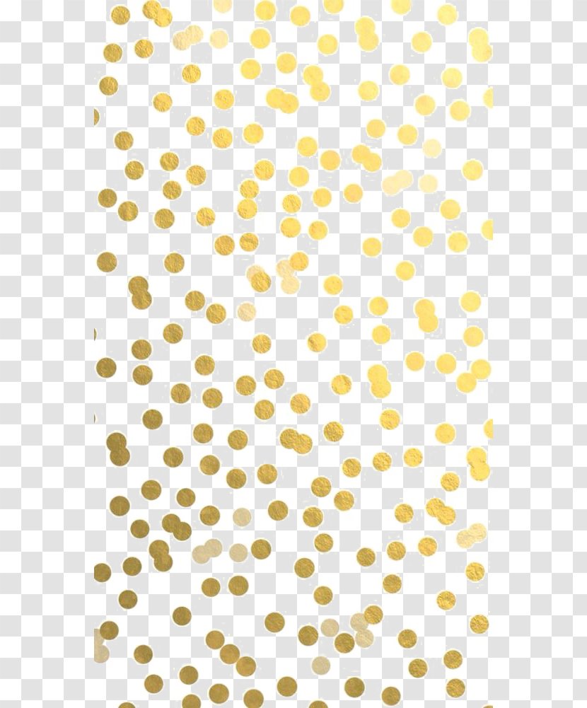 Gold Confetti Lock Screen Wallpaper - Iphone - Dots Transparent PNG