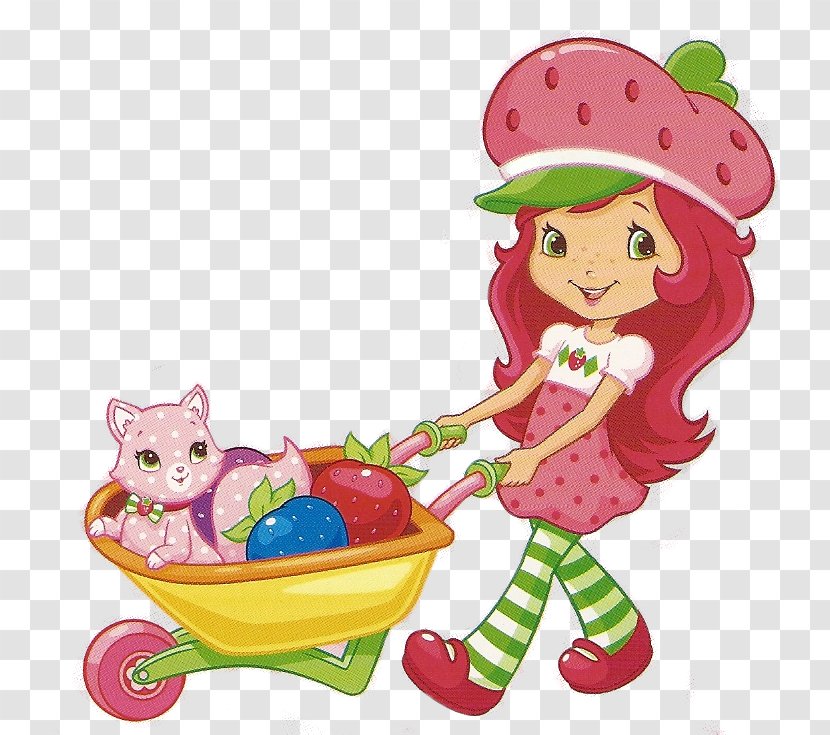 Strawberry Shortcake Doll Fragolina Dolcecuore. Il Libro Gioco. Con Adesivi Clip Art - Baby Toys Transparent PNG