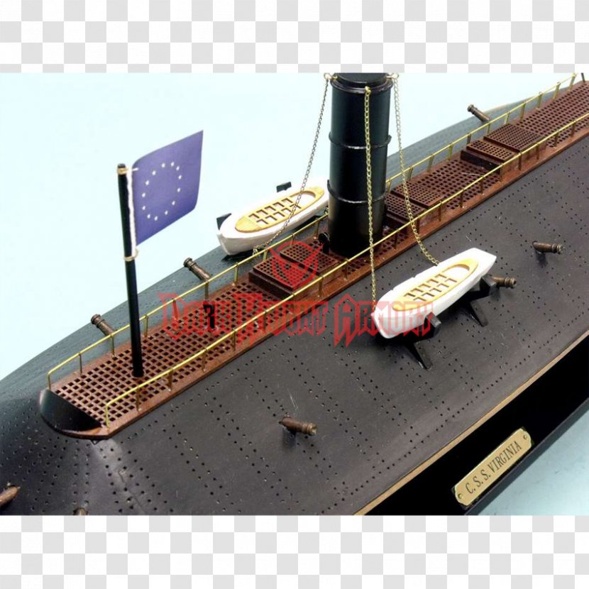 American Civil War Battle Of Hampton Roads USS Monitor Cairo Ship Model - Wooden - Boat Spear House Transparent PNG