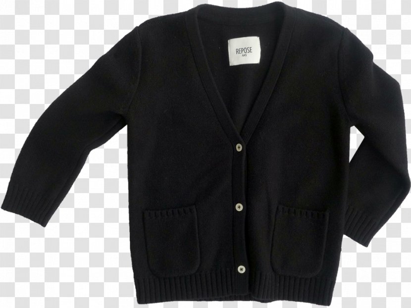 Cardigan Jacket Sleeve Button Barnes & Noble - Black M Transparent PNG
