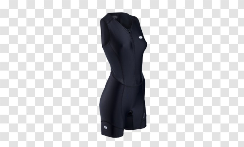Sleeve Shoulder Wetsuit - Black M - FEMALE SUIT Transparent PNG