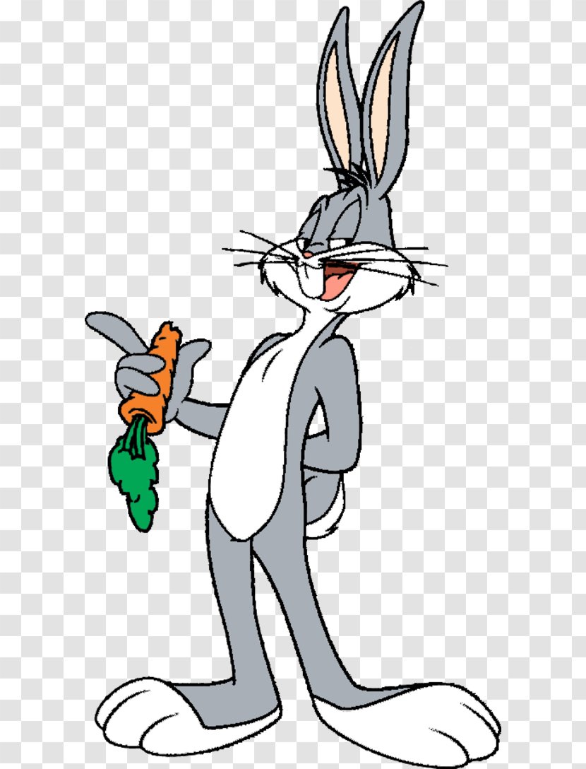 Bugs Bunny Elmer Fudd Rabbit Cartoon - Watercolor Transparent PNG