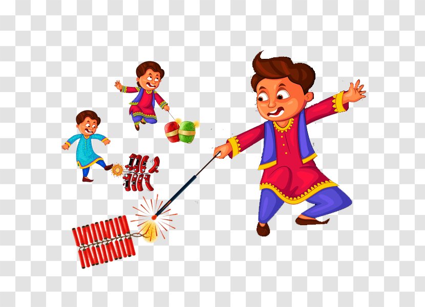 Clip Art Diwali Firecracker Illustration - Arrival Transparent PNG