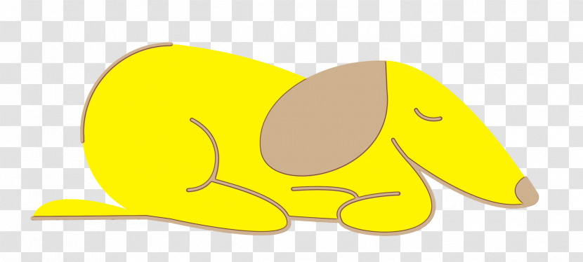 Cartoon Yellow Meter Fruit Biology Transparent PNG