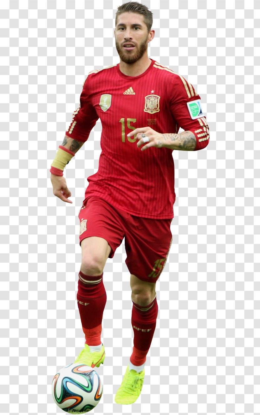 Sergio Ramos Spain National Football Team Player - Sport Transparent PNG