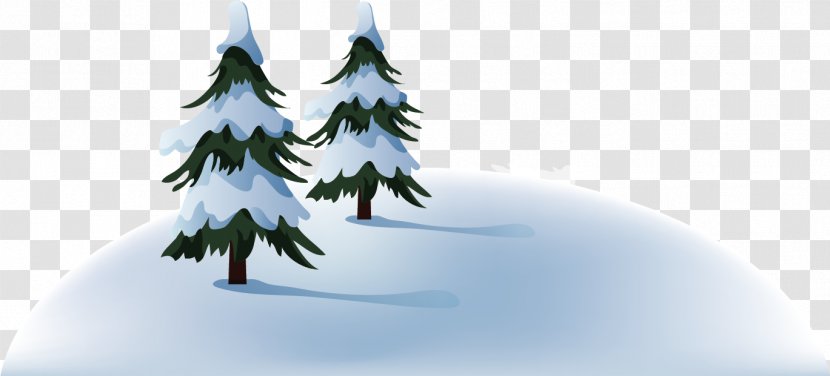 Christmas Tree Ornament Card Wallpaper - Holiday - Thick Winter Snow Transparent PNG