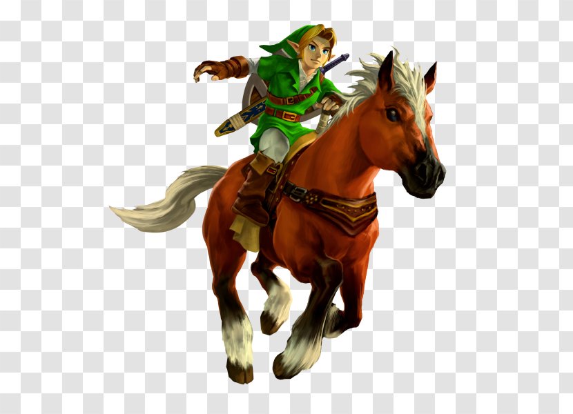 The Legend Of Zelda: Ocarina Time 3D Twilight Princess HD Link Epona - Horse Tack - Zelda Transparent PNG