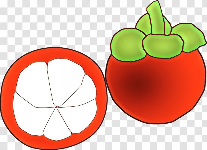 Clip Art Mangosteen Fruit Food - Drawing Transparent PNG