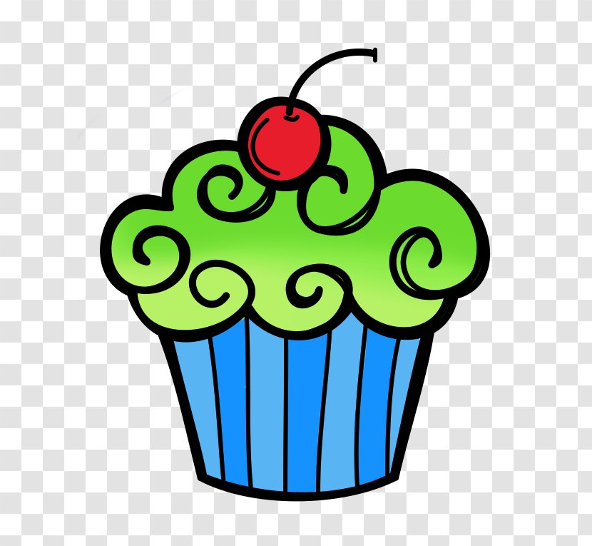 Cupcake Muffin Black And White Birthday Cake Clip Art - Insha Allah Transparent PNG