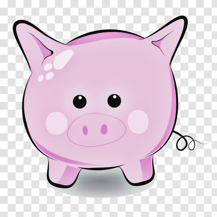 Piggy Bank - Suidae - Smile Transparent PNG