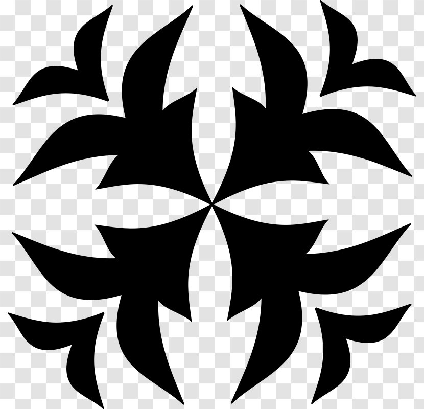 Floral Design Motif Clip Art - Logo Transparent PNG