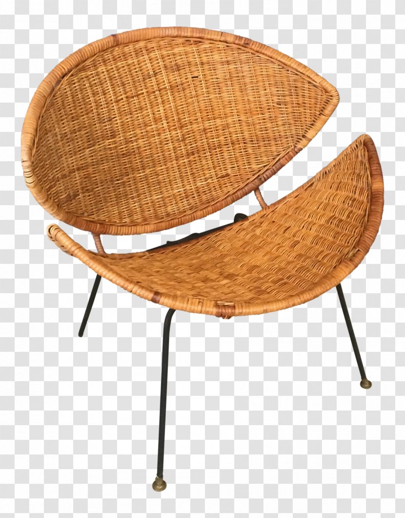 Wicker Chair Rattan Table Seashell - Clams Transparent PNG