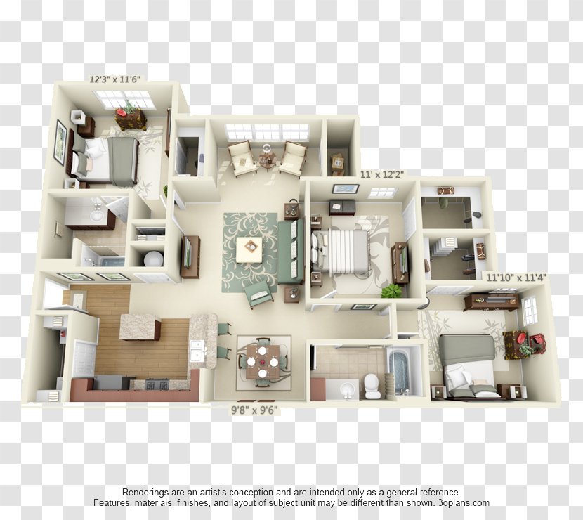 Floor Plan Apartment House Room Transparent PNG