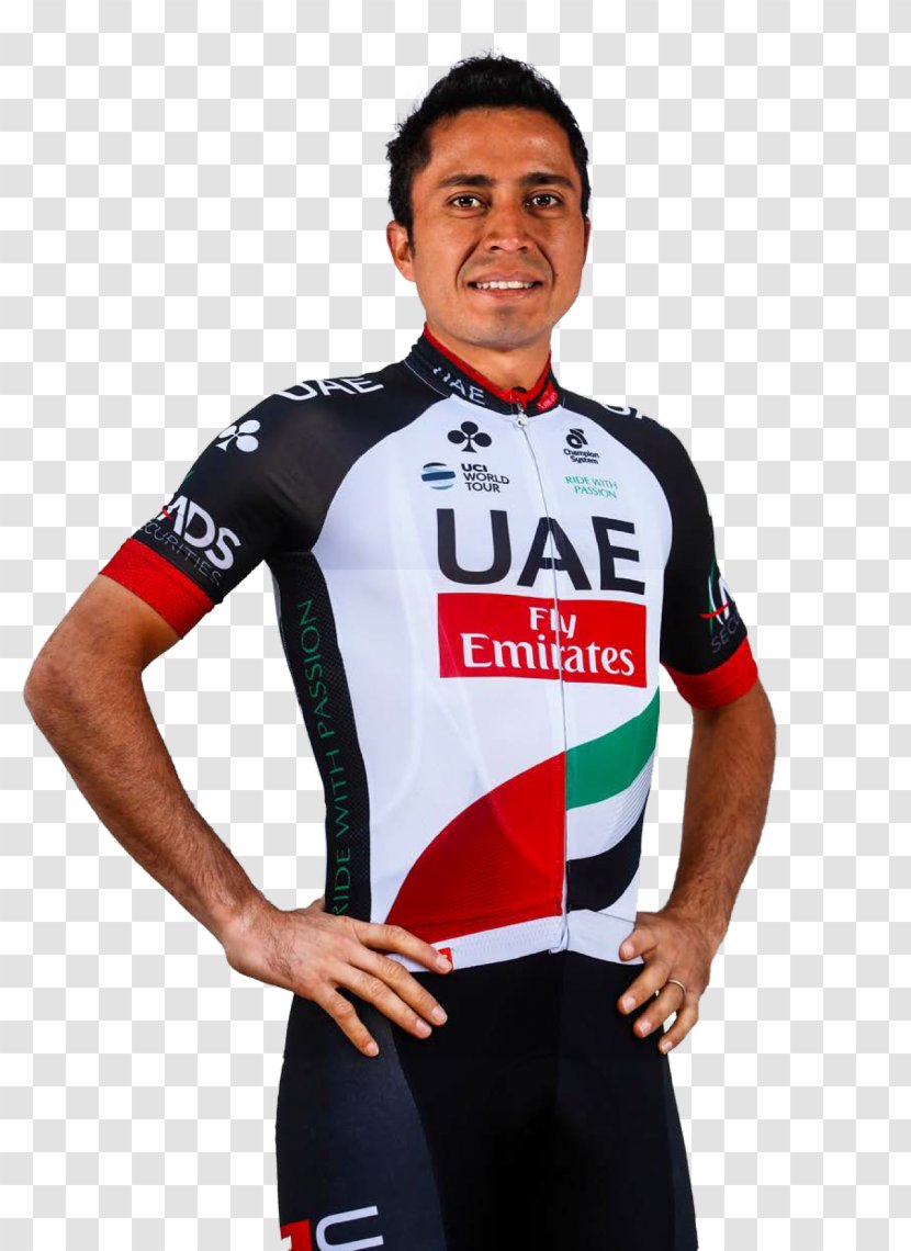 Darwin Atapuma Jersey UAE Team Emirates 2018 UCI World Tour ProTour - Sportswear - John Family Transparent PNG