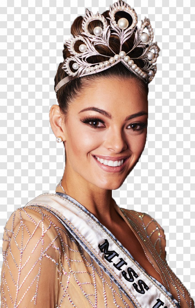 Demi-Leigh Nel-Peters Miss Universe 2017 South Africa 2016 - Hairstyle - Model Transparent PNG