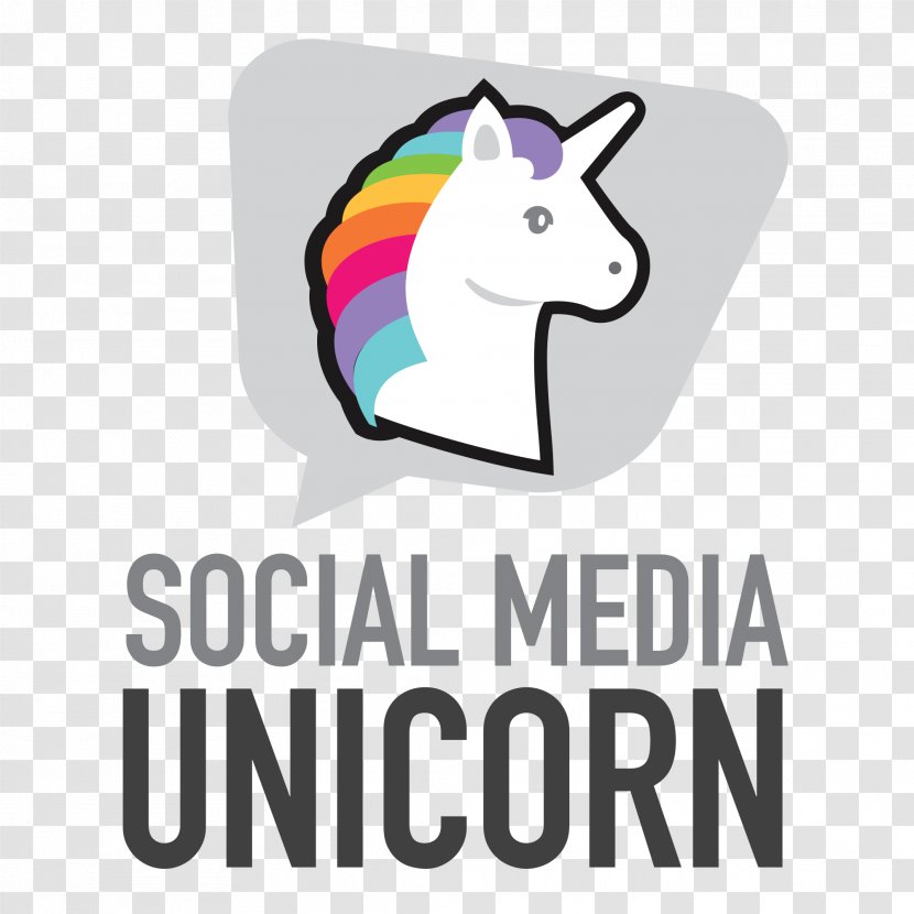 Social Media Unicorn Brinker Marketing Advertising - Mythical Creature Transparent PNG