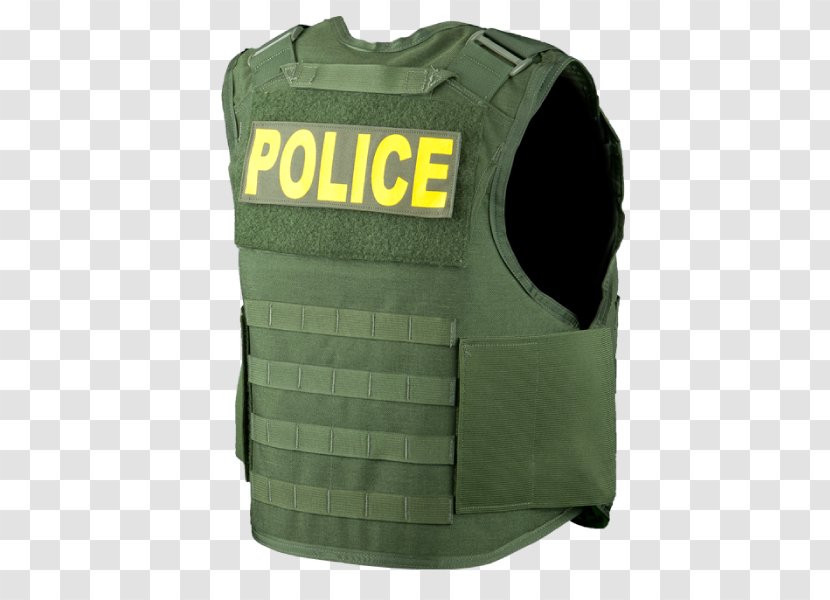 Gilets Police Bullet Proof Vests Sleeve - Outerwear Transparent PNG