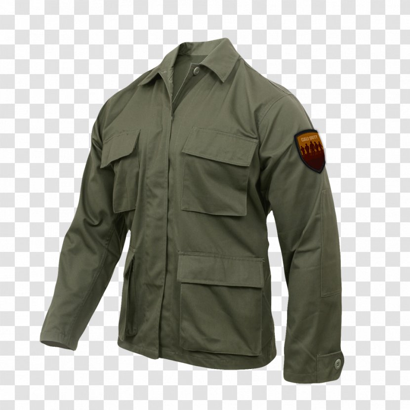 Call Of Duty: WWII Ghosts M-1965 Field Jacket Clothing - Fashion Transparent PNG