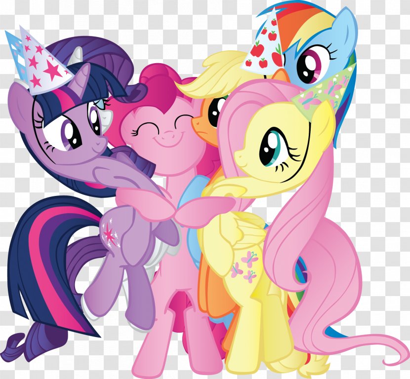Rainbow Dash Twilight Sparkle Rarity My Little Pony - Cartoon - File Transparent PNG