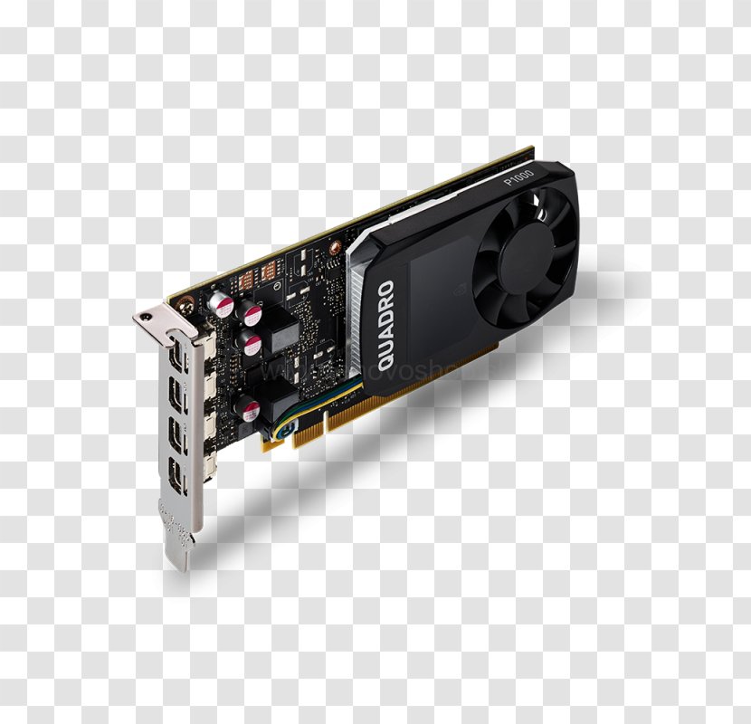 Graphics Cards & Video Adapters NVIDIA Quadro P1000 GDDR5 SDRAM - Digital Visual Interface - Nvidia Transparent PNG