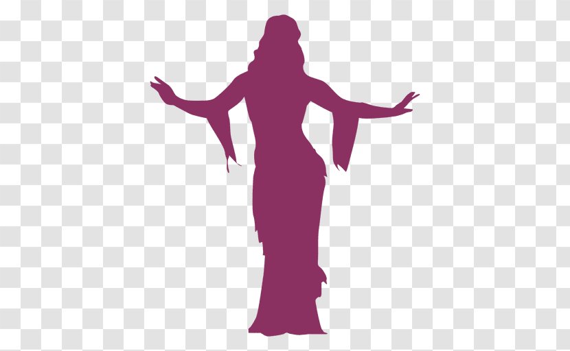 Dance Silhouette Royalty-free - Flower Transparent PNG