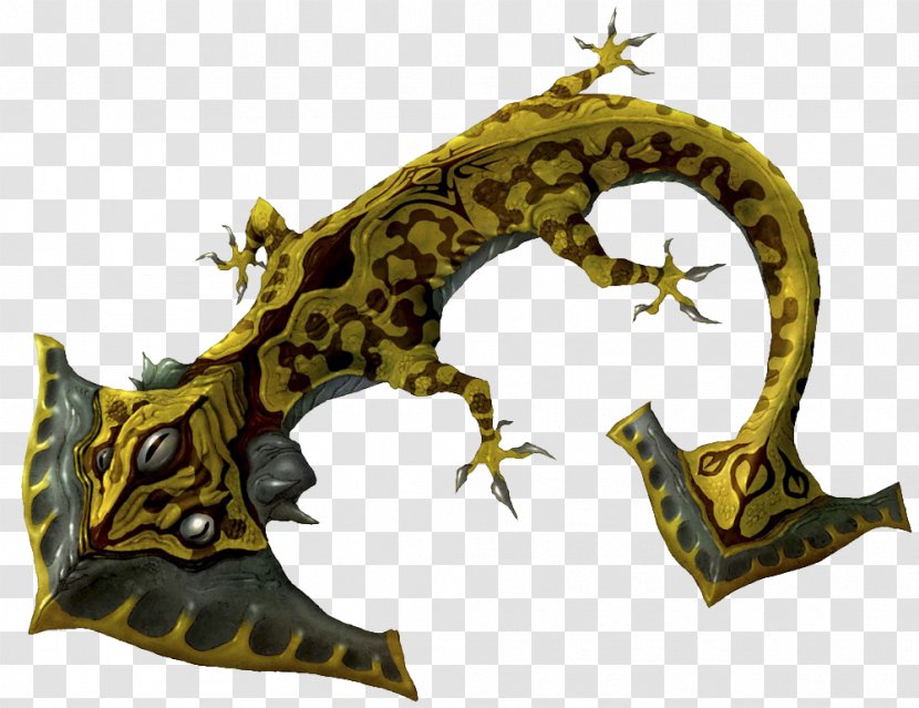 Pandora's Tower Cryptobranchoidea Concept Art Character - Salamander Transparent PNG