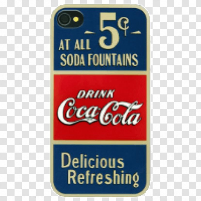 Coca-Cola IPhone 5s Case - Blue - Coca Cola Transparent PNG