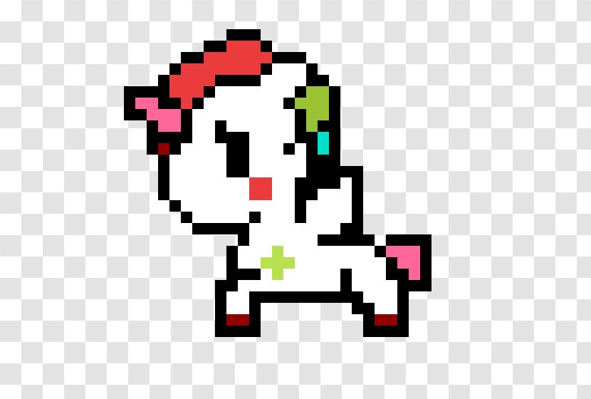 Pixel Art Unicorn Drawing Minecraft - Tokidoki Transparent PNG