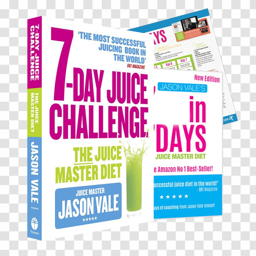7lbs In 7 Days Super Juice Diet 7-Day Challenge Lbs Days: Master The Master: Turbo-charge Your Life 14 - 7day Transparent PNG