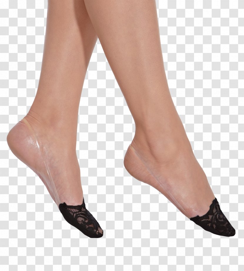 Shoe Toe High-heeled Footwear Sock - Frame - Feet Transparent PNG