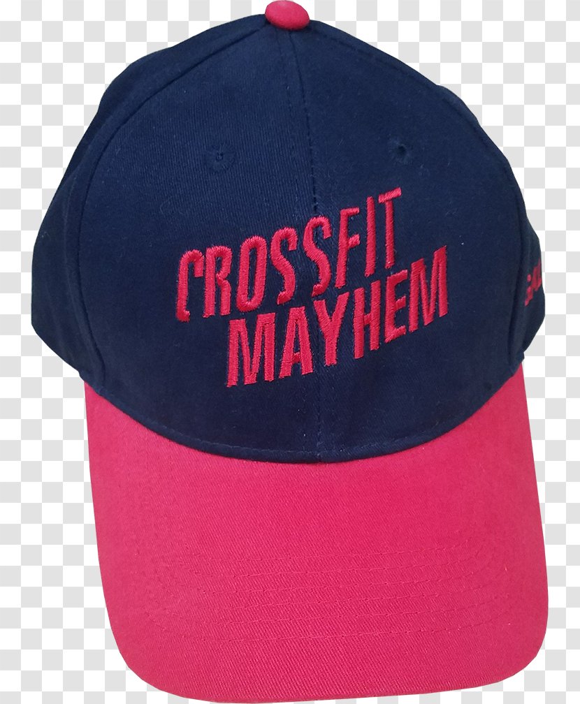 Baseball Cap Product RED.M - Front Transparent PNG